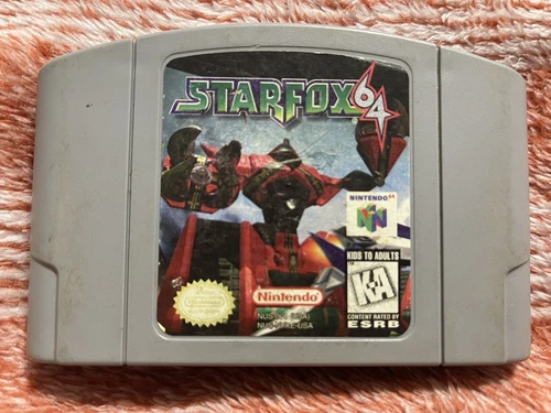 New ListingSTAR FOX 64 (Nintendo 64, 1997) Very Clean Genuine Copy Tested Works