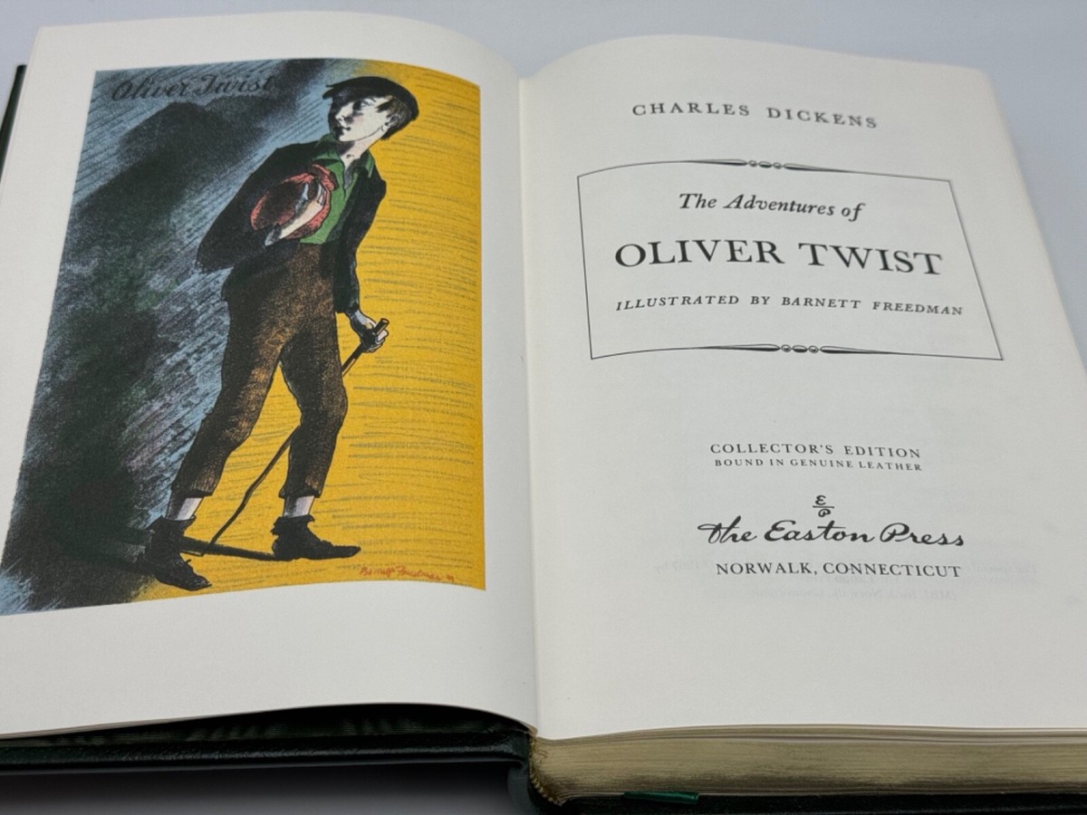 Easton Press OLIVER TWIST Charles Dickens Collectors DELUXE