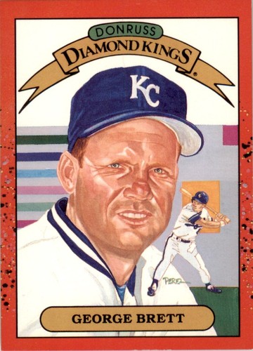 1990 Donruss Learning Series #1 George Brett Kansas City Royals