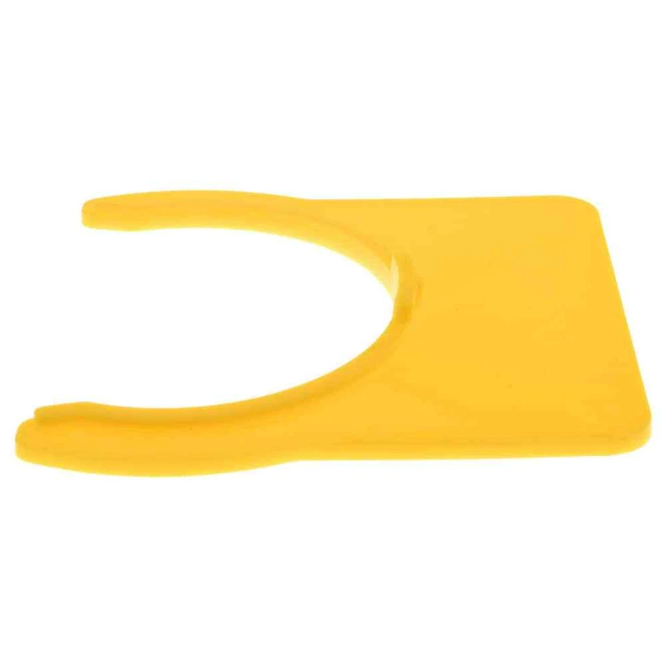 Paquete de 25 etiquetas de identificación para portaherramientas reutilizables con brida en V Accupro CAT40, 2,9"x 2,75" Foto 3 de 4