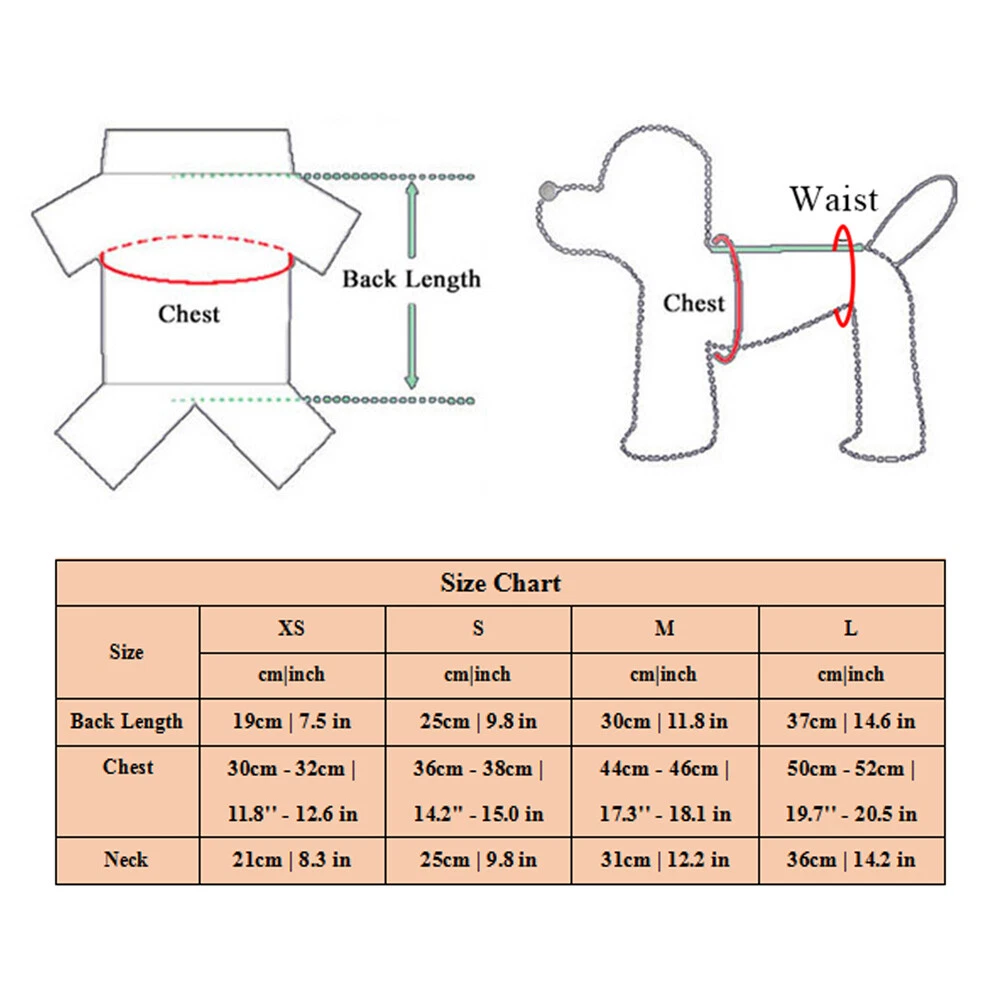 VETEMENTS Abbigliamento per cani maglione caldo in pile giacca per cani cappotto felpa con cappuccio per cuccioli Us 18 18