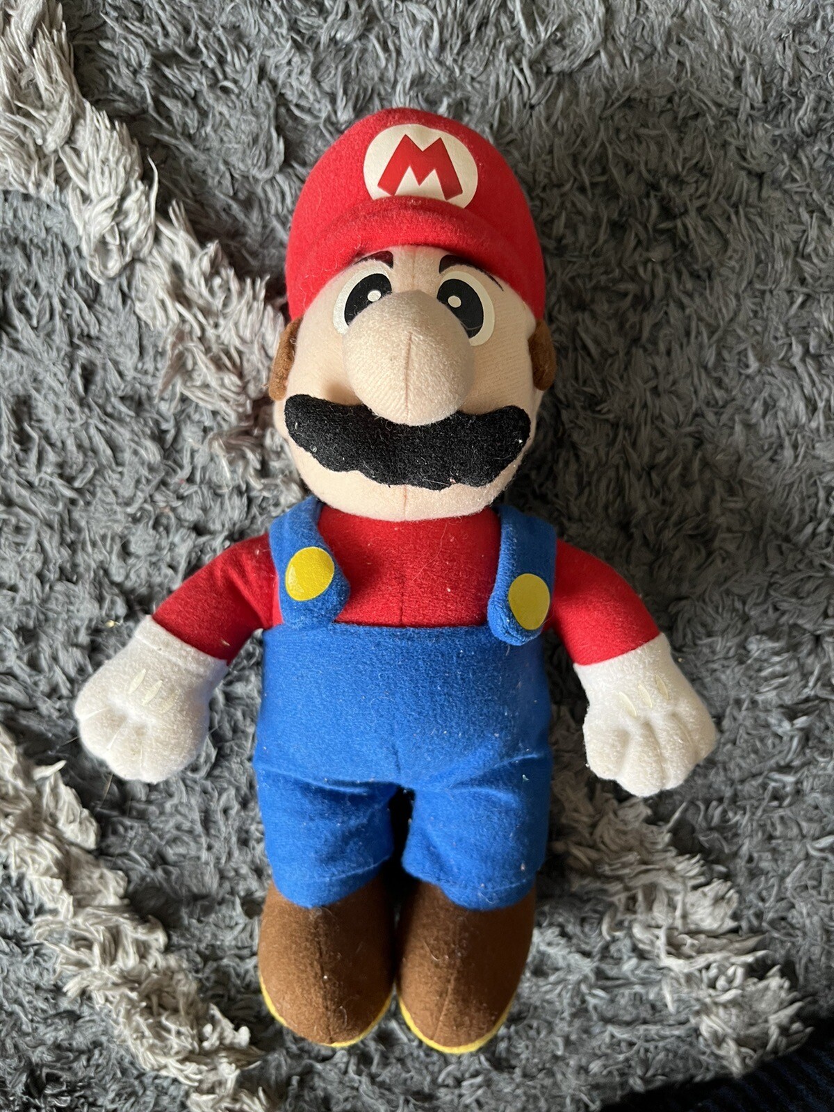 Used 2001 Kellytoy Nintendo Super Mario Black Eyes Plush Toy 8" eBay