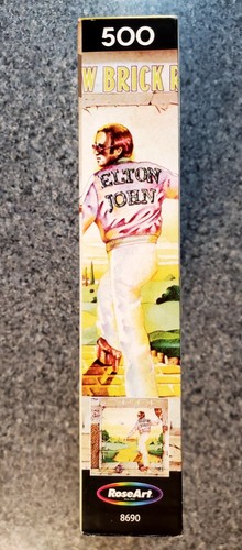 RoseArt ELTON JOHN - GOODBYE YELLOW BRICK ROAD 500 piece puzzle COMPLETE - Picture 5 of 6