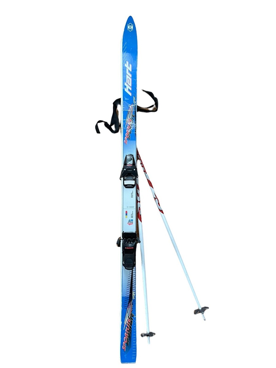 Hart Sportlite Skis 160CM Bindings Included | eBay