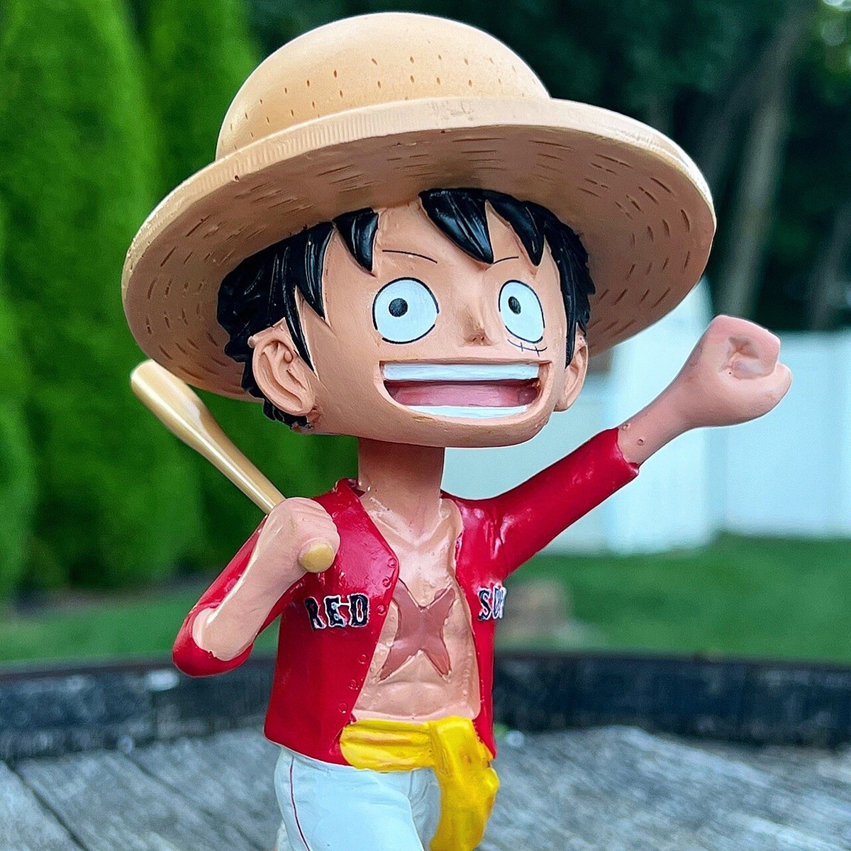 ONE PIECE ルフィ ボストンレッドソックス ボブルヘッド MONKEY D. LUFFY Boston Red Sox 
