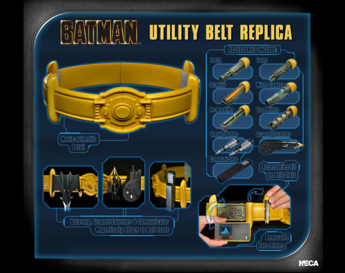 Neca Batman Utility Belt Replica