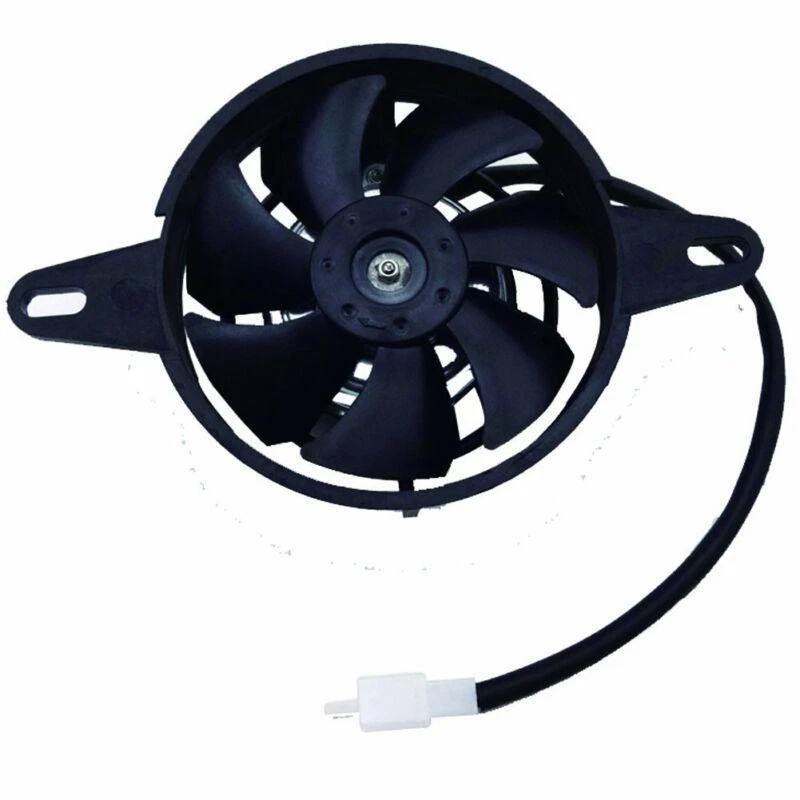 Ventilador de refrigeración térmica radiador eléctrico para motocicleta ATV enfriador de aceite ventilador enfriador de agua Foto 3 de 4