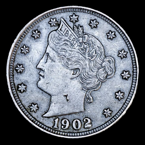 Photo of a 1902-P Liberty Nickel from an eBay listing that sold on Jul 15, 2026