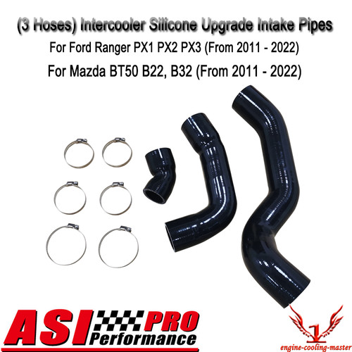 SAAS Intercooler Polished Alloy Pipe Kit Ranger / BT50 3.2L – THE