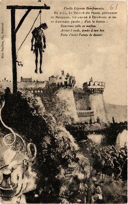 CPA Vieille Legende Domfrontaise - En 1571, Le Herisse dit Pissot (259116)