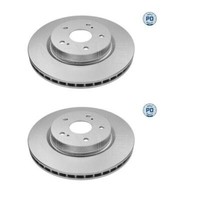 2X Meyle 33-15 521 0017/PD Bremsscheibe Vorne FüR Suzuki Grand Vitara II