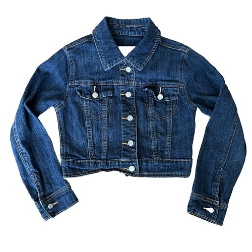 Chemise boutonnée en denim pour fille - blue