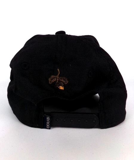 Sombrero negro Blue Jack National Tiger Woods TW GOAT, cierre a presión Foto 3 de 4