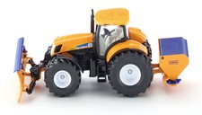 Siku TRACTOR NEW HOLLAND SNOW AND SPRINKLER 1:50 Diecast Model Making Action Figure