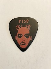 Hollywood Vampires Alice Cooper Rise Tour Guitar Pick Johnny Depp Red