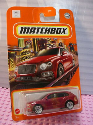 Matchbox Bentley Bentayga Red New in 2022
