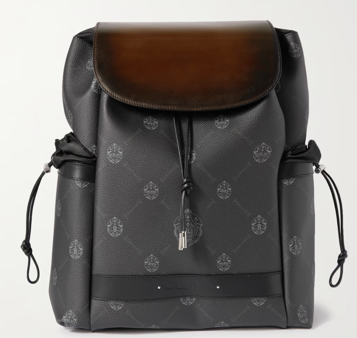 BERLUTI Signature Scritto Hiker Leather Backpack -Brown | eBay BERLUTI Signature Scritto Hiker Leather Backpack -Brown | eBay