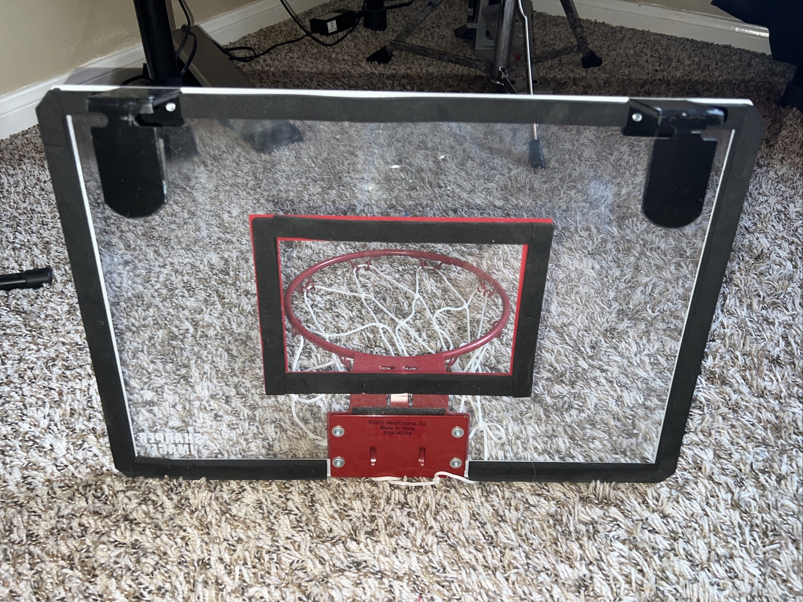 Door Jam Basketball Hoop & Backboard (Sharper Image) eBay