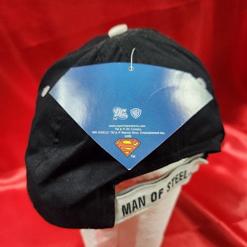 Gorra sombrero de película de Superman Man of Steel de DC Comics - Imagen 10 de 11