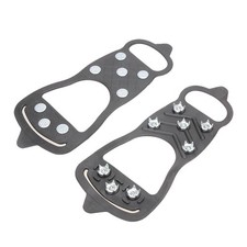 Snow Cleats Crampons Anti-slip Shoe Cover Ice Claws Travel Grips Skid Grippers