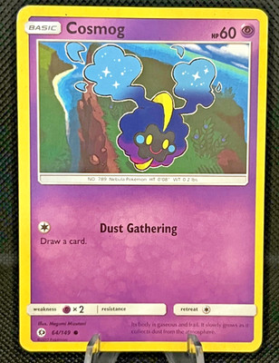 Pokemon TCG - Cosmog 64/149 | Sun & Moon Regular Common - LP