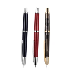 2025 Jinhao 20 Press Retractable Resin Fountain Pen EF/F Nib & Converter Writing