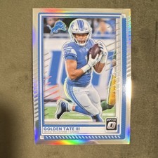 2025 PANINI DONRUSS OPTIC HOLO  #124 GOLDEN TATE, LIONS, FOOTBALL