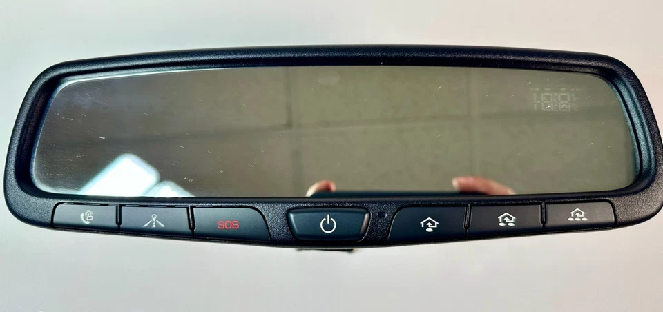 Espejo retrovisor genuino Hyundai 2017-2018 atenuación automática con Bluelink Homelink 4Z062-ADU01 Foto 2 de 4