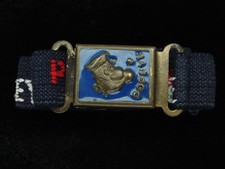 QG27144 VINTAGE 1980 POPEYE CARTOON CHARACTER W/ BELT INCLUDED BELT BUCKLE