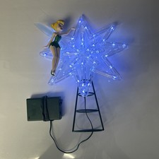 Disney Tinker Bell Light-Up Tree Topper Peter Pan! Battery Operational Only ￼