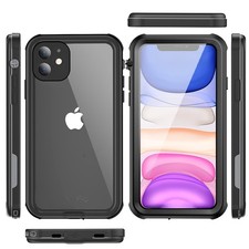 For iPhone 13 11 Pro Max XR XS Max IP68 Waterproof Case 360 Full Body Shockproof