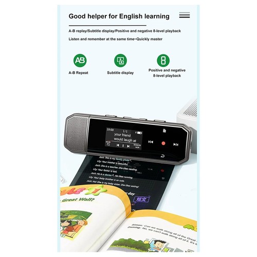 X80 USB MP3 Player 64GB Key Bluetooth 5.3 Sports Clip Music Player3093 - Foto 7 di 10