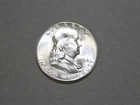 1954-S 50C Franklin Silver Half Dollar Gem Bu