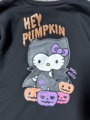 H&M Hello Kitty Minikleid Gr 122/128 Halloween Vampir Schwarz