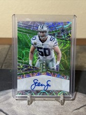 2018 Panini Spectra Sean Lee Green Scope Auto #/25 Dallas Cowboys #S-SL  SP