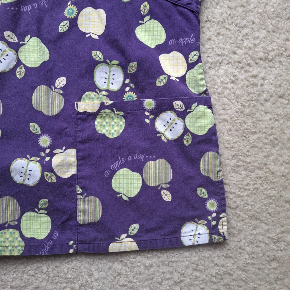 Conjunto Exfoliante Mujer Púrpura Talla S, Pantalones Entrepierna 26 Pulgadas Foto 4 de 4