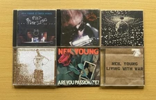 Neil Young CD Job Lot - Rust Never Sleeps, Unplugged, Mirror Ball, Silver & Gold