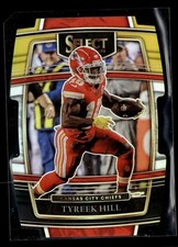 2021 PANINI SELECT BLACK AND GOLD PRIZM DIE CUT #18 TYREEK HILL CONCOURSE CHIEFS