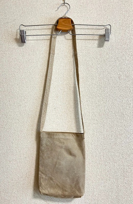 Hender Scheme Mini Schultertasche Schweinsleder Beige Minimal Japan Made Unisex