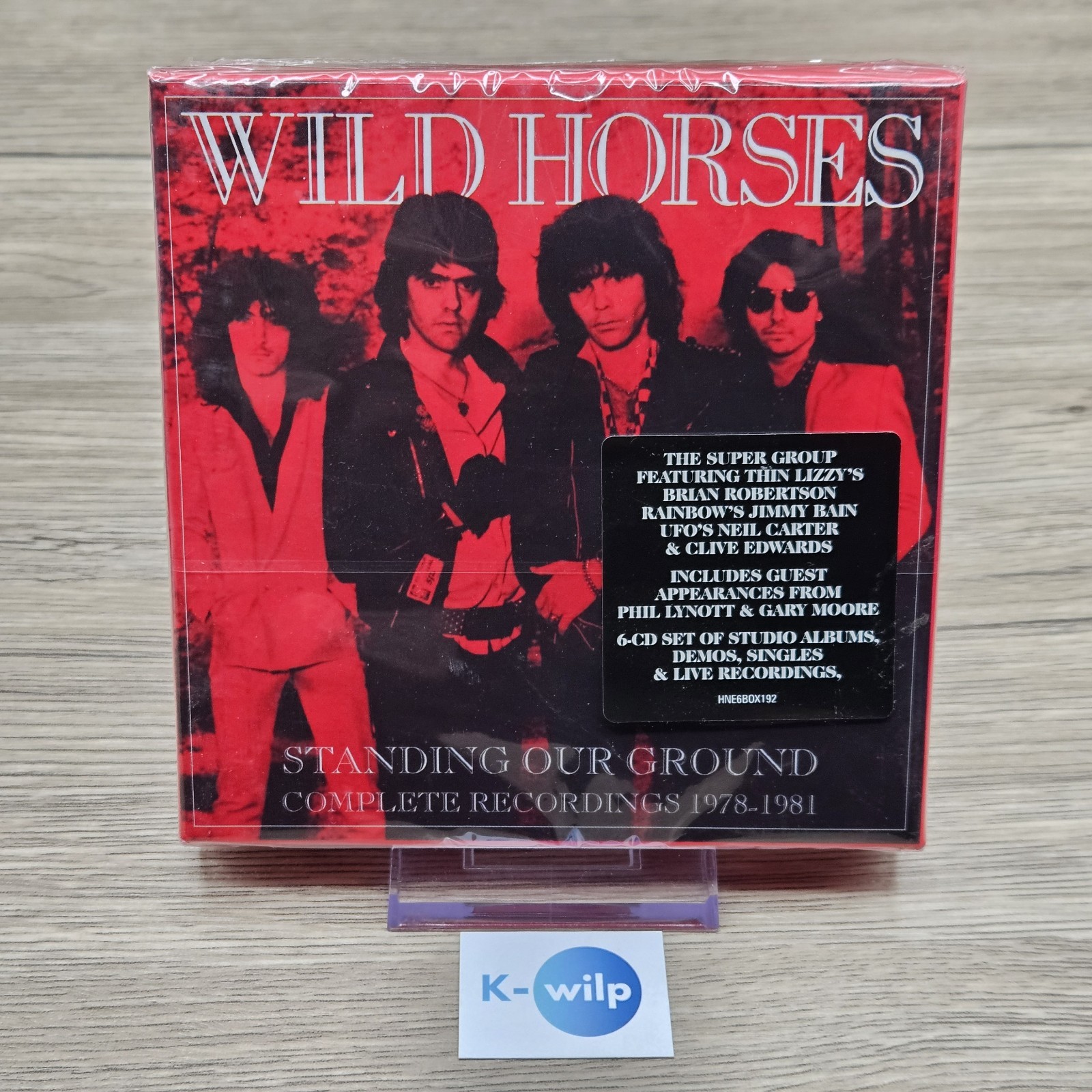 Wild Horses - Standing Our Ground Complete Recordings 1978 - 1981 CD Box Set New