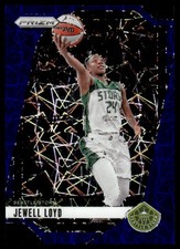 2024-25 Panini Prizm WNBA Blue Velocity Jewell Loyd Seattle Storm #49