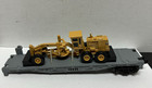 MTH RailKing 30-7620 Flat Car w/ Ertl CAT Road Grader O Gauge — photo 3