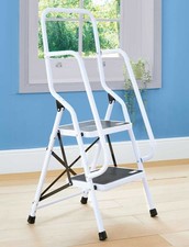 Two Step Safety Ladder with handles by Electrovision
