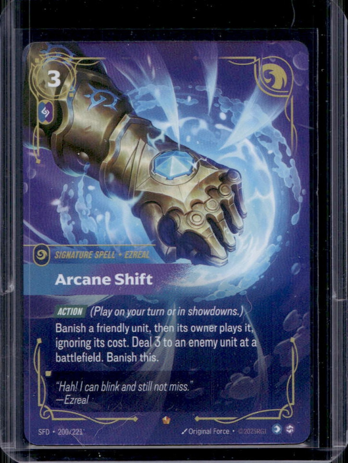 2026 Riftbound Spiritforged Arcane Shift #200/221