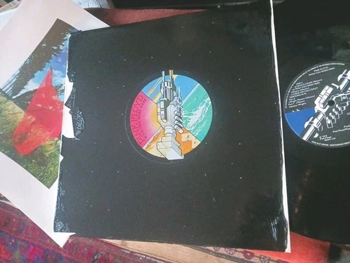 PINK FLOYD -   Wish You Were Here,    1976 UK LP + SHRINKWRAP / STICKER / INNER