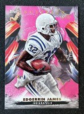 Edgerrin James 2024 Topps Inception #62 Magenta / Pink  /99 Indianapolis Colts