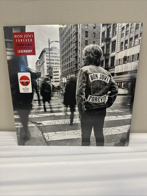 Bon Jovi ''Forever'' Red & Clear Split Vinyl LP New Sealed