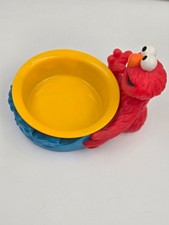 ELMO Bowl Holder Sesame Street Vintage Collectors Jim Henson Applause 1996
