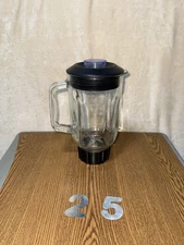 Black and Decker 5 Cups Replacement Glass Jar With Blade  and Lid