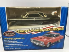 NEW 2004 Polar Lights '65 Dodge Coronet 500 Model Kit Great American Rides Black